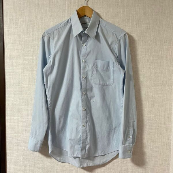 AOKI LES MUES 長袖シャツ カッターシャツ ワイシャツ 水色