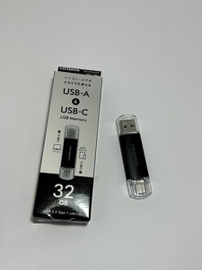 アイ・オー・データ IO DATA U3C-STD32G/K win mac USBメモリー USB-C 32GB USED 中古 (R510
