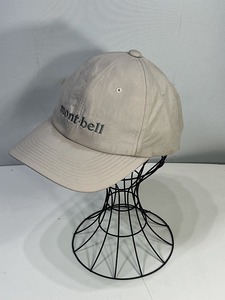 mont-bell モンベル 帽子 キャップ ロゴ 54～58cm USED 中古 R510