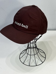 mont-bell モンベル 帽子 キャップ ロゴ M/L USED 中古 R510