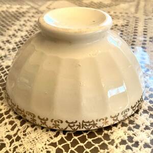 フランス　アンティーク　カフェオレボウル　カフェボウル　ビンテージ　食器　陶器　陶磁器　小鉢　ヴィンテージ ブロカント　蚤の市