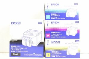 未使用 エプソン 純正 環境推進トナー LPC3T18 4色（シアン・マゼンタ・イエロー・ブラック） EPSON 035J30762 byebye