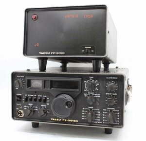 現状品 ヤエス 無線機 FT-301SD 外部電源スピーカー FP-301S セット トランシーバー YAESU アマチュア無線機 04Z3200-3 byebye