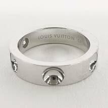 送料無料 LOUIS VUITTON ルイヴィトン プティットバーグ アンプラントリング K18 指輪 11号 7.4g レディース アクセサリー#12138_画像4