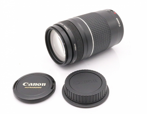 【ト滝】Canon キャノン ZOOM LENS EF75-300㎜ 1：4－5.6 Ⅲ USM ULTRASONIC レンズ カメラ 一眼レフ DE732DEW98