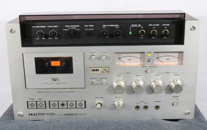 【ト滝】1975年発売 ￥185,000 AKAI アカイ 赤井電機 ３ヘッド3モーターシステム カセットデッキ GXC-570D DS531DEW70