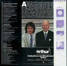 A00533132/LP/バート・バカラック(音楽)「ミスター・アーサー Arthur OST (1981年・P-11089W・サントラ)」_画像2