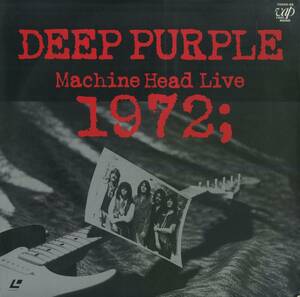 B00170041/LD/ディープ・パープル (DEEP PURPLE)「Machine Head Live 1972 (1987年・70044-88・ハードロック)」