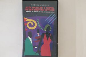 VHS Allen Toussaint Dew Drop Inn Revisited VAVJ348 VIDEOARTS/00300