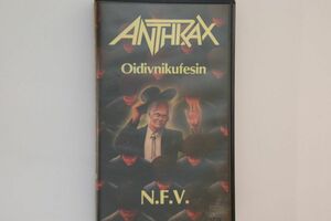 VHS Anthrax Nfvライヴ !! W48V7901 ISLAND VISUAL ARTS/00300