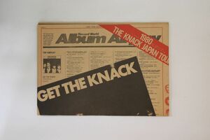 Memorabilia Tourbook Knack Japan Tour 1980 KNACK1980 音楽舎 /00300