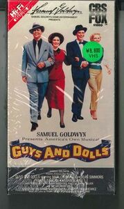 米VHS Movie, Frank Sinatra Guys And Dolls 7039 CBS/FOX /00300