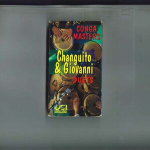 輸入VHS Changuito & Giovanni Duets Conga Masters Changuito And Giovanni Duets VH0245 DCI /00300