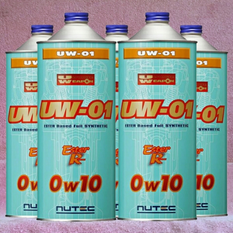 【送料無料】NUTEC UW-01 0w10「究極のハイパフォーマンスエンジンオイル」5 L 