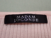 MADAM JOCONDE フラワーモチーフニット・38□マダムジョコンダ/23*11*1-14_画像8