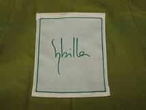 Sybilla ロングコート・40□シビラ/ウール/ラウンドカラー/23*11*2-17_画像9