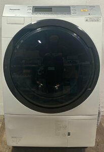 【1円スタート】埼玉発　Panasonic　ドラム式洗濯乾燥機　NA-VX7900R　標準洗濯容量10.0kg 　 2019年製　SO　YK