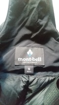 暖かい　mont-bell モンベル ポーラーダウンビブ ダウンパンツ パンツ　ビブ　 1101404 ブラック サイズ S　メンズ　レディース_画像6