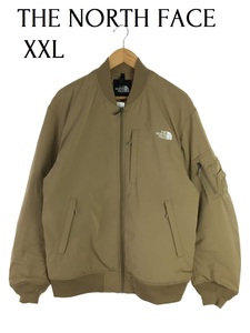 希少　XXL　1円　 THE NORTH FACE　ノースフェイス　NY82132　Insulation Bomber Jacket　インサレーションボンバージャケット 　ベージュ