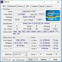 Intel Core i7-3770 SR0PK LGA1155 Ivy Bridge 3.40GHz_画像3