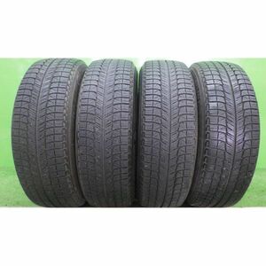 ミシュラン X-ICE XI3 215/65R17 4本SET／2019年製バリ山スタッドレスタイヤ／中古1本にパンク修理歴あり/内面修理(完全修理)済み