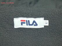 274　FILA BIELLA ITALIA　フィラビエライタリア　フルジップナイロンジャケット　裏フリース　防寒　sizeL_画像9