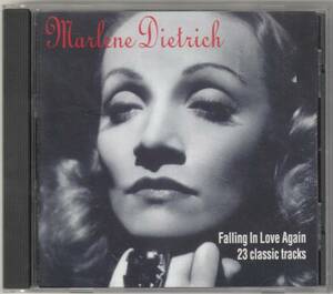 MARLENE DIETRICH / FALLING IN LOVE AGAIN CD UK盤　マルレーヌディードリッヒ