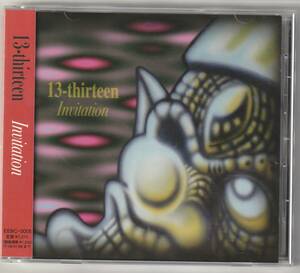 13-thirteen Invitation CD SIGHTS OF LOVE POTION X JAPAN ヴィジュアル系　V系