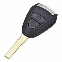 ★★新品・送料込★ポルシェ リモコン キーシェル 2ボタン用 補修キー鍵★Porsche 911 997 987★カレラ ターボ ボクスター ケイマン★_画像6