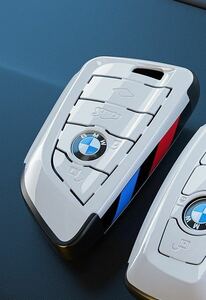 ★★新品送料込★BMW スマートキーケース キーカバー ケース カバーシェル★ホワイト★F10 F20 F30 G20 G30 F15 F16 G01 G02 G05 G07 F34