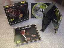 CD2枚組 BOX/国内版[カラヤン 指揮 プッチーニ/歌劇・トスカ]KARAJAN/Puccini/Tosca/413 815-2/歌詞対訳付/ベルリンフィル_画像1