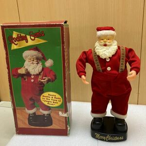 MK5040 Rocking Santa See　Santa as be dance to the tune of Jingle Bell　踊るサンタクロース人形　サイズ40cm