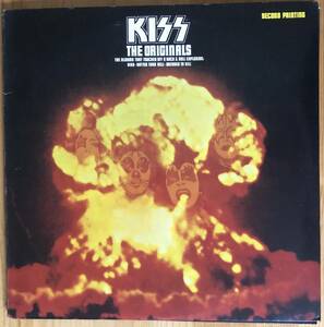 キッス 地獄の全貌 Kiss The Originals レコード 3LP 完全限定盤 VIP-5501-3 ステッカー、ポストカード、ブックレット付き