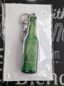 * 非売品 未開封 Heineken ハイネケン 栓抜き ボトルオープナー キーホルダー *