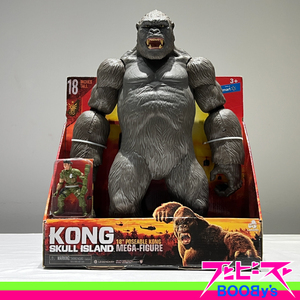 【特大】キングコング2017メガフィギュアKing Kong 18in/未使用コレクション懐かし希少珍品ビンテージ当時物おもしろ昭和レトロ/ブービーズ