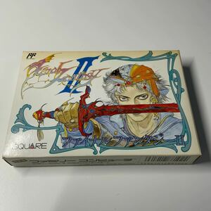 美品 ファイナルファンタジー II FC ファミコン スクウェア エニックス 中身新品同様 