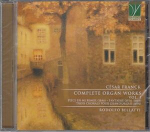 [CD/Da Vinci]フランク:小品変ホ長調&幻想曲Op.16&オルガンのための3つのコラール/ロドルフォ・ベッラッティ(org) 2021