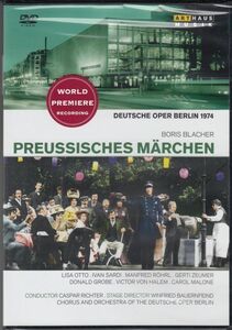 [DVD/Arthaus]ブラッハー:歌劇「プロイセンのメルヘン」全曲/L.オットー(s)&I.サルディ(b)他&C.リヒター&ベルリン・ドイツ・オペラ管弦楽団