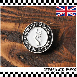 英国 インポート Pins Badge ピンズ ピンバッジ ラペルピン NORTHERN SOUL THE IN CROWD STAX ノーザンソウル UK GB ENGLAND イギリス 163
