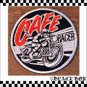 ワッペン CAFE RACER カフェレーサー ROCKERS ロッカーズ イギリス 英国 UK GB ENGLAND イングランド 英車 バイク 082