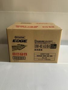 ●全国送料無料● カストロール エッジ 0W40 4Ｌ/6缶 SN EDGE チタン チタニウム エンジンオイル 4輪ガソリン・ディーゼル車用