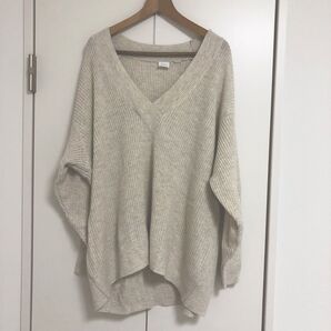 *値下げ* 美品 C.T.plage シーティープラージュ Vネック ドルマンニット セーター