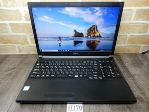 Ｈ170☆高速 512GB SSD& 無線LAN★1920x1080フルHD15液晶ノ-ト☆第7世代Core i5★Windows10★メモリ8GB★DVDRW★富士通★LIFE Book A747/S