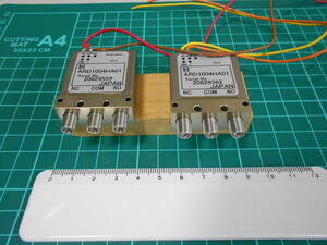 Matsushita ARD1004HA01 18GHz RD同軸スイッチ 同軸リレー 4.5V 合計2個　ジャンク品