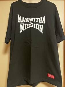 MAN WITH A MISSION マンウィズアミッション　バンドTシャツ Lサイズ　美品