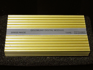 GOLDMUND ゴールドムンド デジタルインプットモジュール TYPE:G-DA964 96kHz/24Bit DIGITAL MODULE DAC MODULE