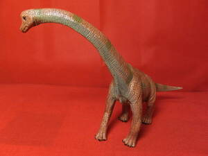 メーカー不明　ブラキオサウルス　フィギュア　全長約27cm 高さ約15.5cm 約255g　中古