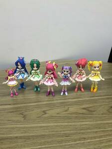 yes!プリキュア5 Go Go! フィギュア　7体　ミルキィローズ　着せ替え　