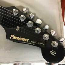 【ジャンク品】FERNANDES (フェルナンデス) エレキギター LIMITED EDITION　ストラトキャスター　ソフトケース付き（管理番号：063112）_画像8