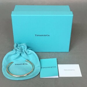 【中古品B】TIFFANY＆Co.(ティファニー) メイカーズ ナロー カフ スターリングシルバー ［メンズ］ サイズ：M（管理番号：063105）